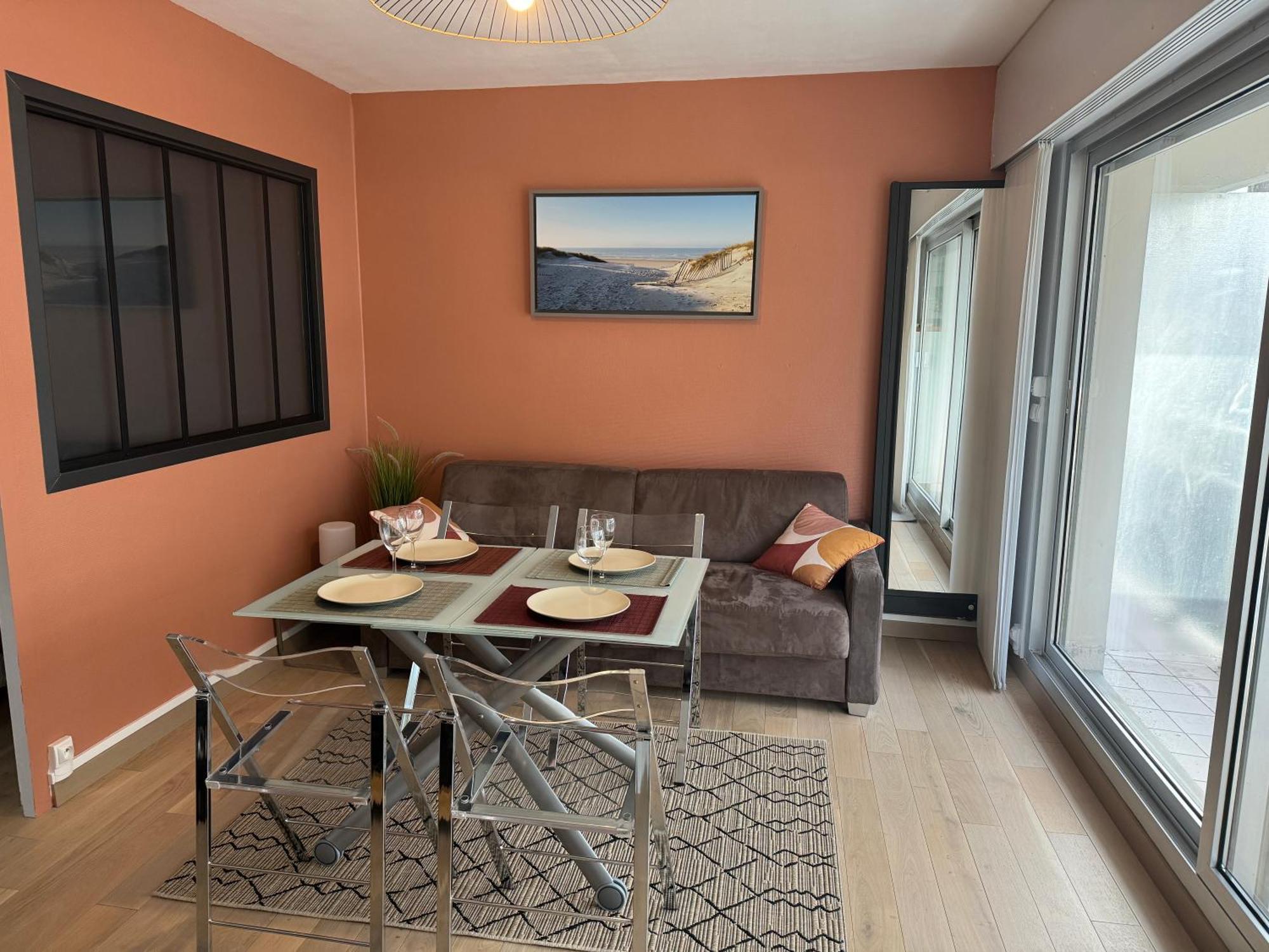 Chez Tonton, Studio Cabine Au Calme Avec Parking Le Touquet Exterior photo
